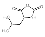 (S)-(-)-4-Isobutyloxazolidine-2,5-Dione structure