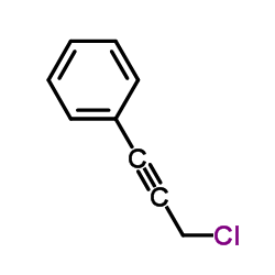 1-苯基-3-氯-1-丙炔结构式