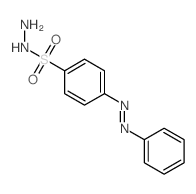 4-phenyldiazenylbenzenesulfonohydrazide Structure