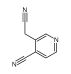 4-cyano-3-Pyridineacetonitrile Structure