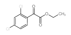 ETHYL 2,4-DICHLOROBENZOYLFORMATE结构式