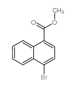 4-溴-1-萘甲酸甲酯结构式