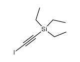 iodo(triethylsilyl)ethyne结构式