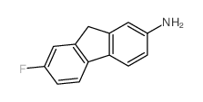 9H-Fluoren-2-amine,7-fluoro- Structure