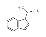 1H-Indene, 1- (1-methylethyl)- structure