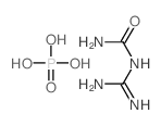Amidinouronium dihydrogen phosphate structure