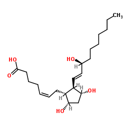 20-乙基前列腺素F2α结构式