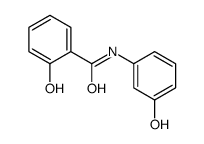 2-hydroxy-N-(3-hydroxyphenyl)benzamide结构式