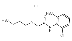 Butanilicaine hydrochloride structure