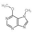 6-methoxy-7-methyl-purine结构式