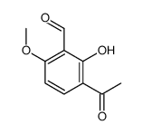 3-acetyl-2-hydroxy-6-methoxybenzaldehyde结构式
