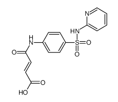 4-oxo-4-[[4-[(2-pyridylamino)sulphonyl]phenyl]amino]isocrotonic acid Structure