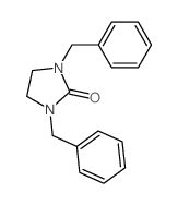 2-Imidazolidinone,1,3-bis(phenylmethyl)- Structure