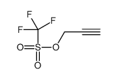 prop-2-ynyl trifluoromethanesulfonate结构式