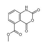 2,4-dioxo-1,4-dihydro-2H-benz[d][1,3]oxazine-5-carboxylic acid methyl ester结构式