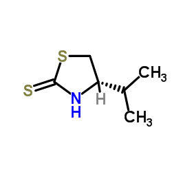 (S)-4-异丙基-1,3-噻唑烷-2-硫酮结构式