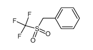 ((trifluoromethylsulfonyl)methyl)benzene Structure