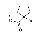 1-溴环戊烷羧酸甲酯结构式