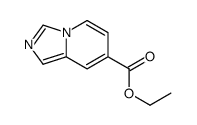 咪唑并[1,5-a]吡啶-7-羧酸乙酯结构式