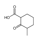 3-methyl-2-oxocyclohexane-1-carboxylic acid Structure