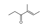 (E)-4-methylhex-4-en-3-one结构式