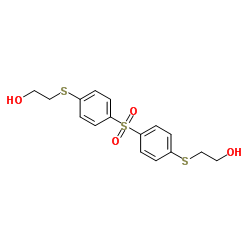 2,2'-[Sulfonylbis(4,1-phenylenesulfanediyl)]diethanol Structure
