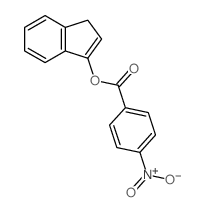 3H-inden-1-yl 4-nitrobenzoate结构式