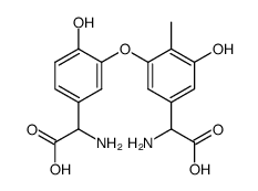 Ristomycin-saeure Structure