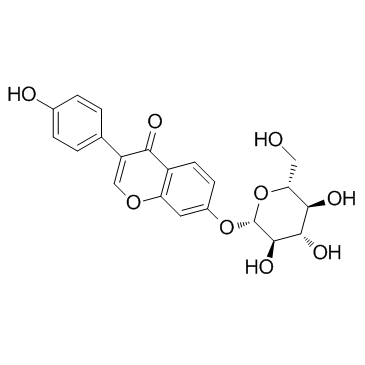 大豆苷结构式