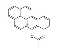 7,8-dihydrobenzo[b]pyren-6-yl acetate结构式