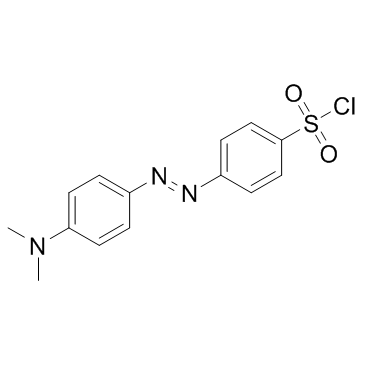 4-二甲胺基苯基偶氮苯磺酰氯结构式