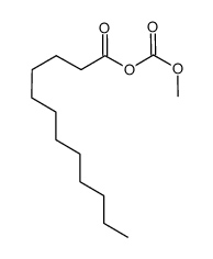 dodecanoic (methyl carbonic) anhydride结构式