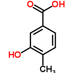 3-羟基-4-甲基苯甲酸结构式