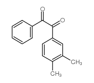 1-(3,4-二甲基苯基)-2-苯基-1,2-乙二酮结构式