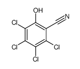 2,3,4,5-tetrachloro-6-hydroxybenzonitrile结构式