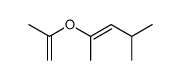(E)-4-methyl-2-prop-1-en-2-yloxypent-2-ene Structure