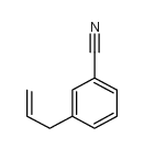 3-烯丙基苯甲腈结构式