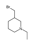 3-(溴甲基)-1-乙基哌啶结构式