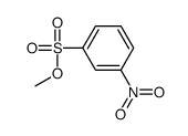 methyl 3-nitrobenzenesulfonate结构式