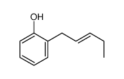 2-pent-2-enylphenol Structure