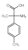 2-amino-2-(4-methylphenyl)propanoic acid Structure