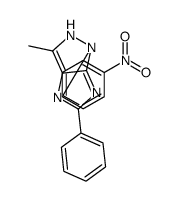 3-methyl-1-(4-nitrophenyl)-5-phenyl-2H-imidazo[4,5-c]pyrazole Structure