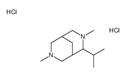 3,7-dimethyl-4-propan-2-yl-3,7-diazoniabicyclo[3.3.1]nonane,dichloride结构式
