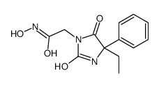 2-(4-ethyl-2,5-dioxo-4-phenylimidazolidin-1-yl)-N-hydroxyacetamide Structure