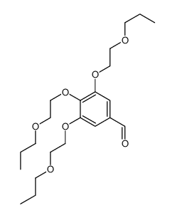 3,4,5-tris(2-propoxyethoxy)benzaldehyde Structure