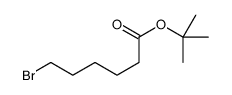 6-溴己酸叔丁酯结构式
