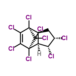 (+)-cis-Chlordane Structure