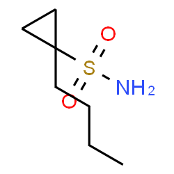 Cyclopropanesulfonamide, 1-butyl- (9CI) Structure