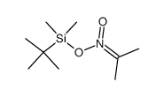 2-aci-nitropropane (t-butyl)dimethylsilyl ester Structure