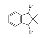 1,3-dibromo-2,2-dimethylindan Structure